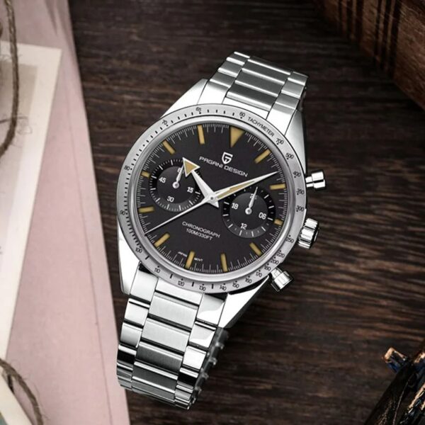 PAGANI DESIGN 2025 - Montre Homme Chronographe Sport Étanche – Image 4